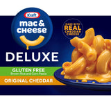 Kraft Deluxe Sharp Cheddar Macaroni & Cheese Dorm Room Staple for Affordable, Five-Minute Meals Between Classes
