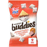 Chex Mix Muddy Buddies Peanut Butter and Chocolate Snack Mix – Mess-Free Snack for Park Outings and Patio Lounging