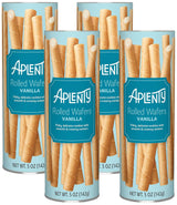 Aplenty Chocolate Rolled Wafers, 5 Oz – Minimalist Snack Drawer Pick, No Artificial Additives Rolled Wafer
