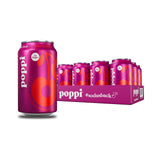 Poppi Sparkling Prebiotic Soda with Apple Cider Vinegar – Thoughtful Hostess Gift for Dinner Parties and Brunches