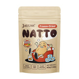JAYUSS Authentic Natto Freeze-Dried – Fermented Soybean Snack for Gut-Friendly, Clean-Label Diets