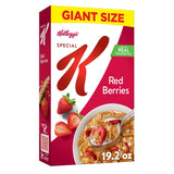 Kellogg's Special K Red Berries Cereal – Kosher Pareve Fiber Cereal for Balanced Nutrition Goals, 19.2oz