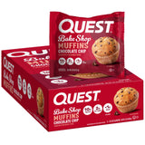 Quest Nutrition Chocolate Chip Muffin – Shelf-Stable Trail Snack for Hiking and Road Trips, 10g Protein Per Muffin