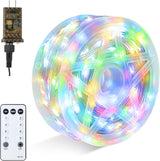 Joiedomi 600 LED Plug-in String Lights – Pastel Dimmable Bedroom Decor with 8 Lighting Modes and Reel Storage for Small Spaces