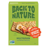 Back to Nature Multigrain Flax Seeded Flatbread Crackers – Kid-Friendly Car Cup Holder Snack for On-the-Go Families