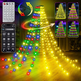 Surplife Smart Christmas Tree Lights – Thoughtful Holiday Gift for Mom Who Loves Decorating, 7.5Ft App-Controlled 30+ Modes