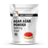 It's Just - Agar Agar Powder 6oz Non GMO Red Algae Thickener for Wellness Pantry and Balanced Plant Based Lifestyles
