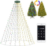 BrizLabs APP Controlled Tree Lights – Warm Holiday Ambiance for the Living Room with Music Reactive Modes