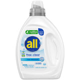 all free clear Laundry Detergent for Sensitive Skin – Hypoallergenic Laundry Care for a Calming Self-Care Routine, Unscented 50oz