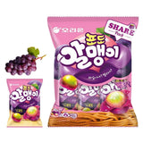 Kidsmania Korean Fruit Jelly Candy – Individually Wrapped Pocket Snack for Travel and Midday Cravings