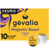 Gevalia Majestic Roast K-Cup Coffee Pods – Gourmet Gift-Worthy Dark Roast, Slow-Roasted Arabica Pods for the Connoisseur