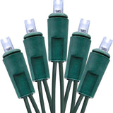 Holiday Essence Green Mini LED String Lights – Boho Home Accent for Bedroom Canopies and Window Frames, Indoor/Outdoor