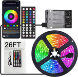 [Brand Name] Wireless LED Strip – Minimalist Apartment Decor, Cuttable Under Cabinet and TV Backlight