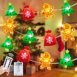 Luminara Glow 4-Pack Waterproof Battery Fairy Lights, IP44 Patio String Lights for Backyard Dining, Fence & Garden Year-Round Glow