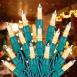 Brightown Connectable String Lights – Large Yard Coverage, Link Up to 5 Sets for Outdoor Holiday Displays