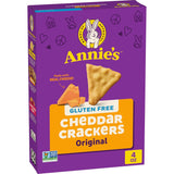 Annie's Gluten Free Cheddar Crackers – On-the-Go Snack for Car Rides and Field Trips, 4 oz
