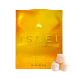 ISSEI Sour Cherry Mochi Gummies | Kids Party Snack Bowl | Japanese Chewy Candy 4oz