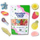 Swedish Candy Chef Lagom Mix - Movie Night Family Treat, Mild and Bold Swedish Candy Sampler for Ages 6+ 5oz