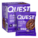 Quest Nutrition Bake Shop Chocolate Frosted Donuts – Mindful Keto Snack for Macro-Tracking Wellness Routines, 14g Protein