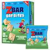 Zbar Oat Bites - Iced Oatmeal Cookie - Clean-Ingredient After-School Snack for Active Kids - 14g Whole Grains Per Pack