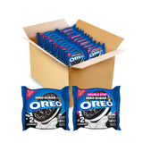 OREO Zero Sugar Cookies Two-Pack Box – Sports Game and Tailgate Snack, Individually Wrapped Pantry-Friendly Packs
