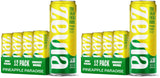 Zevia Zero Sugar Energy Drink Fruity Fuel Variety – Sustained Focus Fuel for Long Home Office Work Sessions, 12 oz Cans (12-Pack)