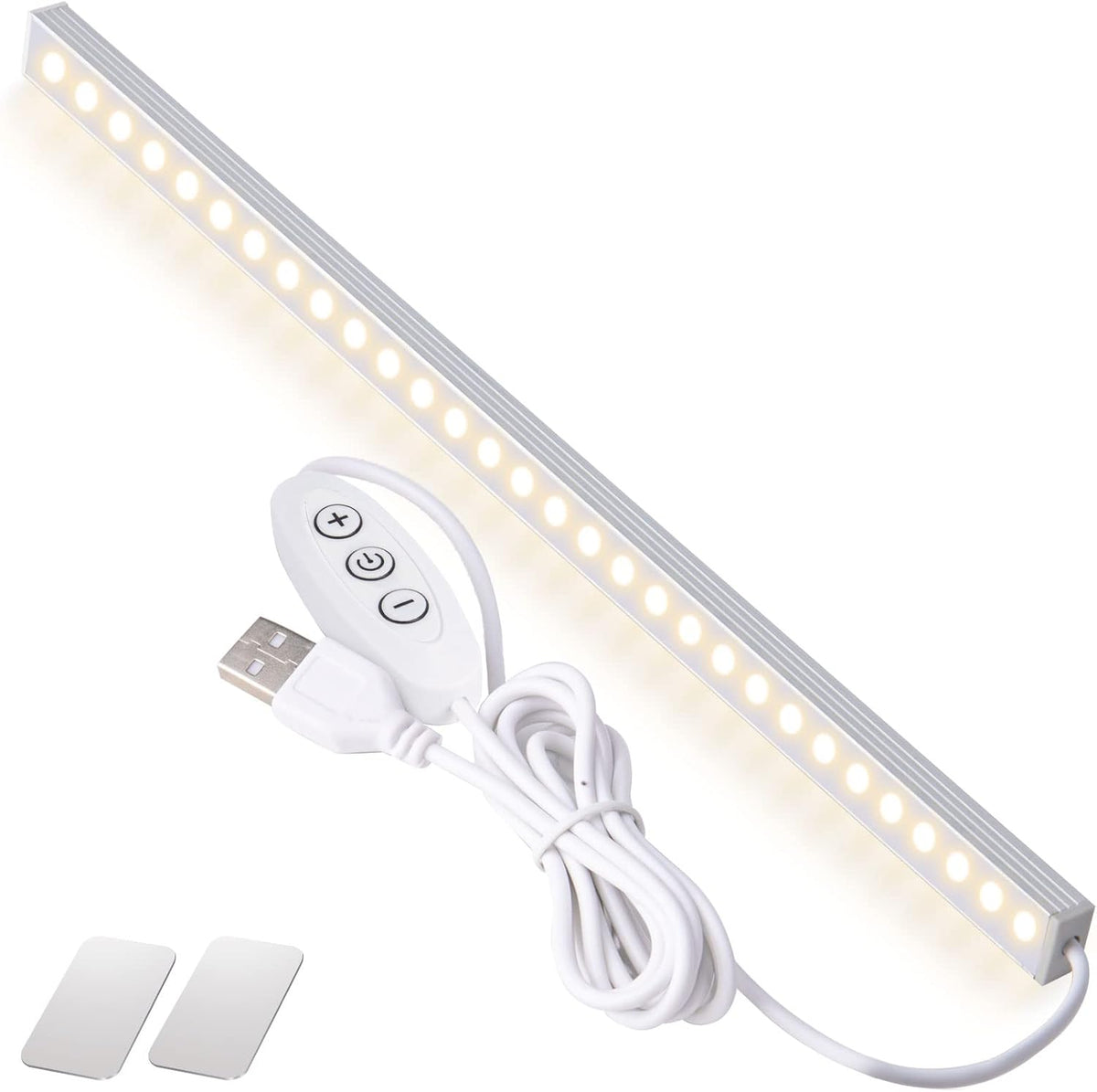 tool-free magnetic mounting with included double-sided tape and metal sheets