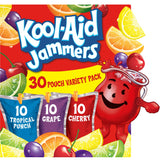 Kool-Aid Jammers 6 fl oz Pouches – Halloween Trick-or-Treat Goodie Giveaway & Party Favor Pack