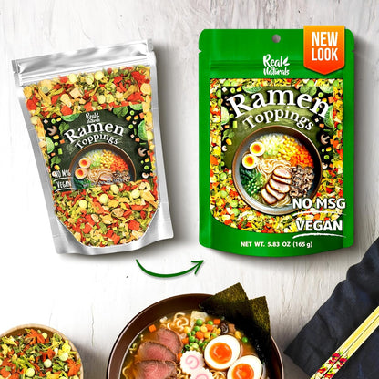VeggieRush Freeze-Dried Ramen Toppings – Clean-Label Veggie Boost for Health-Conscious Home Cooks