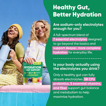 Venture Pal 2-in-1 Hydration Packets – Thoughtful Wellness Gift for Mom, Wife, and Friends Who Prioritize Clean Hydration