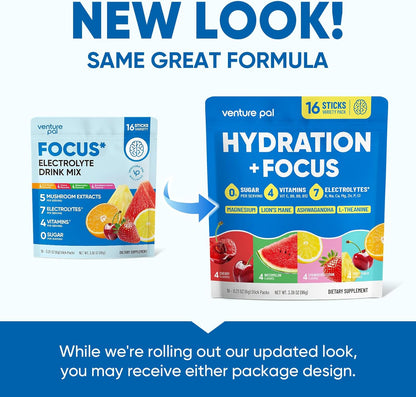 Venture Pal Hydration & Focus Packets – Thoughtful Wellness Gift for Mom on Her Birthday or Mother's Day