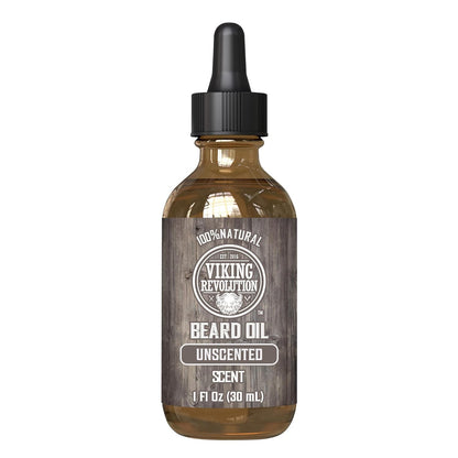Viking Revolution Beard Oil - Mindful Grooming Practice, Cedar and Pine Beard Relaxation Oil