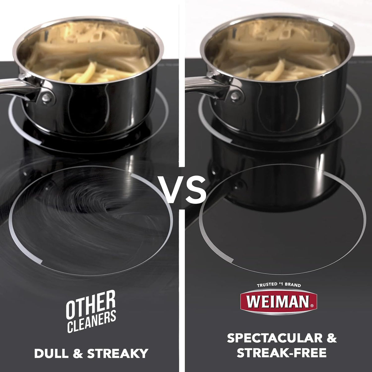 Weiman Glass Cooktop Cleaner Set – Smart Gift for Homeowners Who Just Unboxed Their First Smooth-Top Range