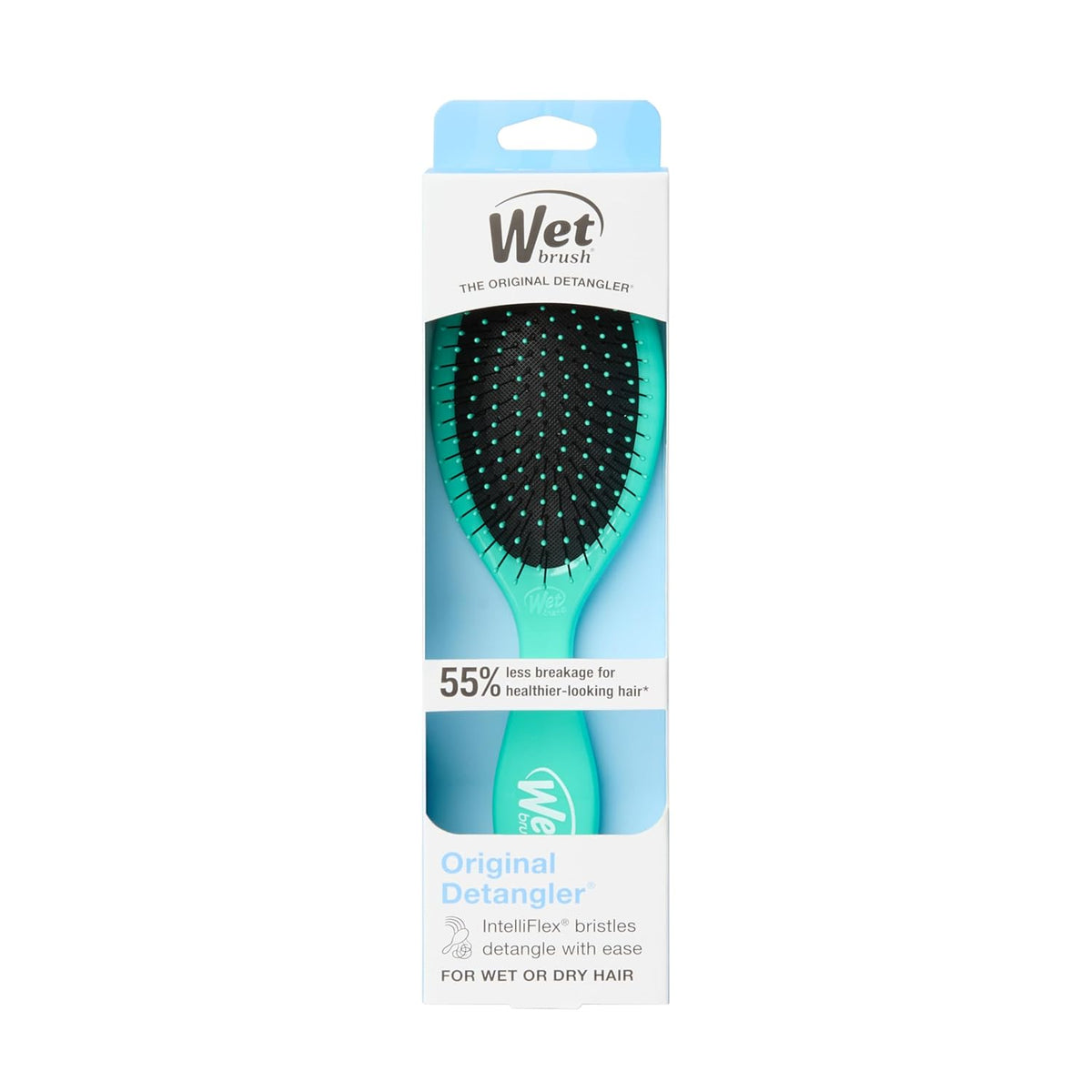 Wet Brush Original Detangler Hair Brush – Therapeutic Brushing Experience with IntelliFlex Bristles for a Soothing Daily Ritual