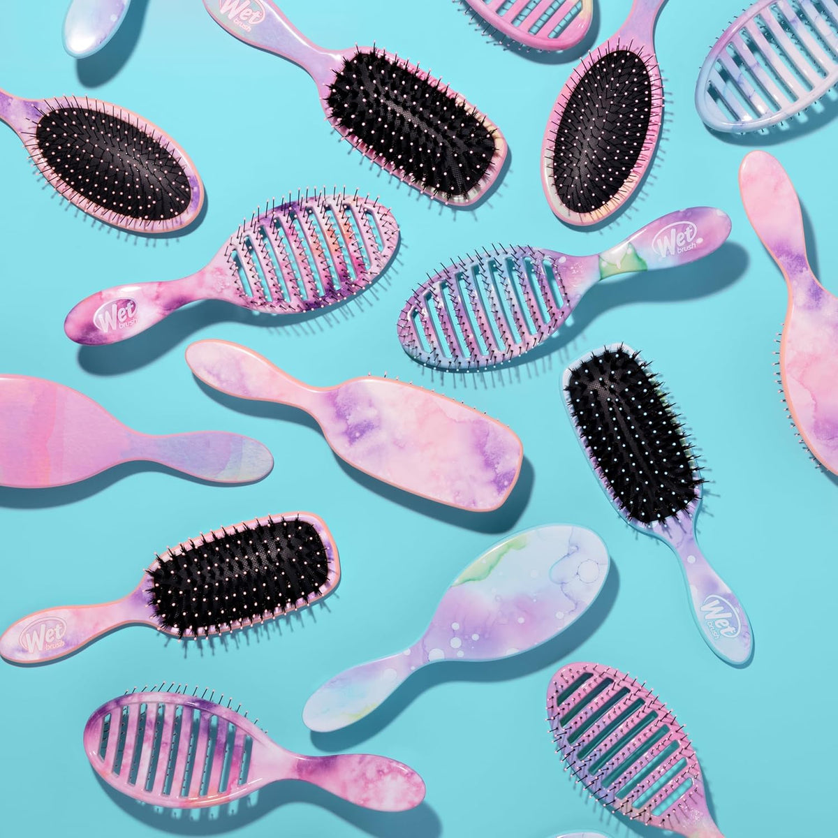 Wet Brush Speed Dry Hair Brush - Kid-Friendly Vented Brush for Nursery and Playroom Styling Sessions