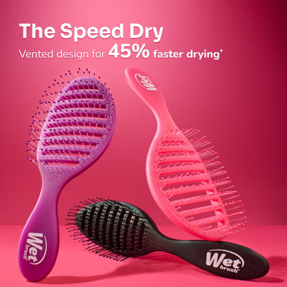 Wet Brush Speed Dry Hair Brush - Kid-Friendly Vented Brush for Nursery and Playroom Styling Sessions