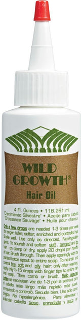 Wild Growth Hair Oil 4 Oz – Aromatic Hair Oil for Yoga Room and Self-Care Sunday Rituals