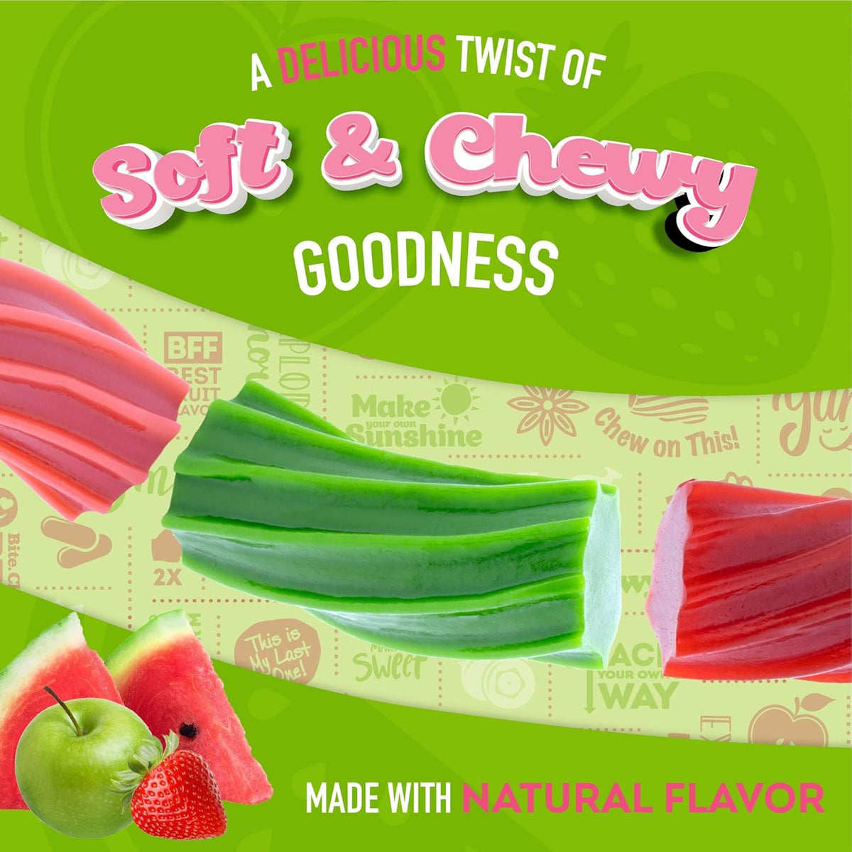 Wiley Wallaby Licorice 10 oz Soft Chewy Australian Candy Twists – Guilt-Free Vegan Snack for Midday Self-Care