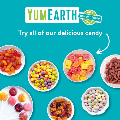 YumEarth Organic Chewys No Artificial Flavor Candy – Parent Approved Safe Snack for Allergy Households