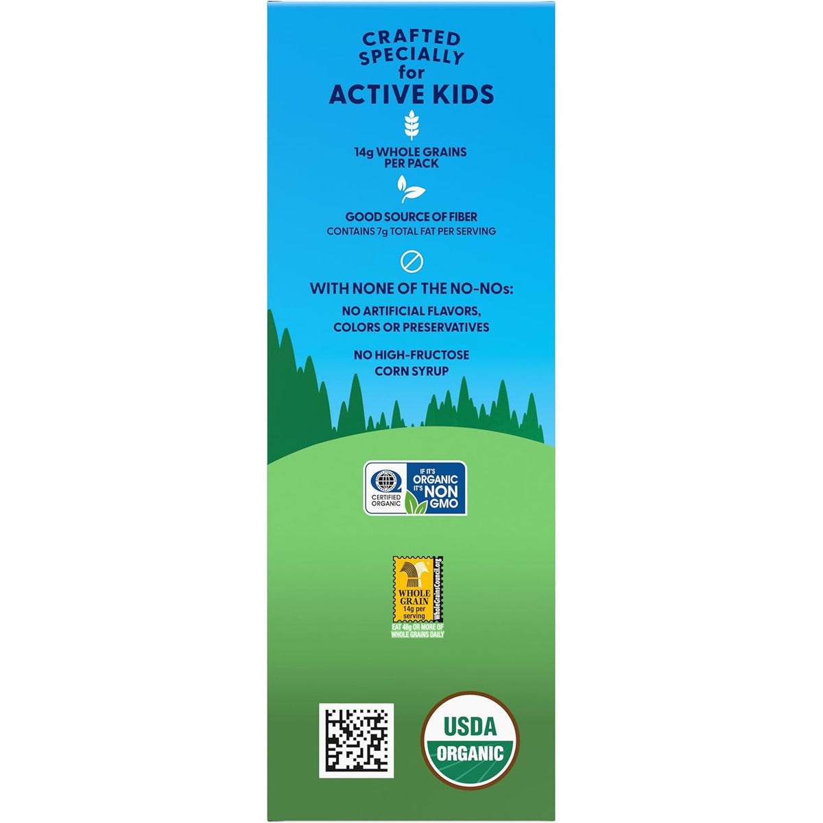 Zbar Oat Bites - Iced Oatmeal Cookie - Clean-Ingredient After-School Snack for Active Kids - 14g Whole Grains Per Pack