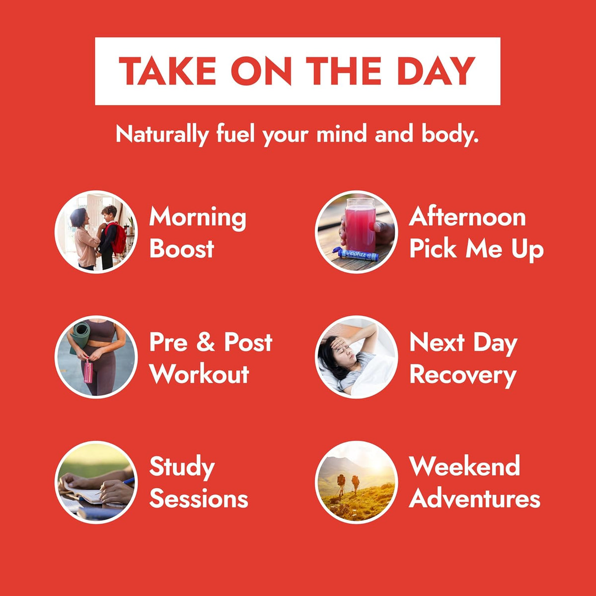 Zipfizz Daily Energy Tubes – Mindful Self-Care Stack, Clean 100mg Caffeine for Calm Sustained Alertness