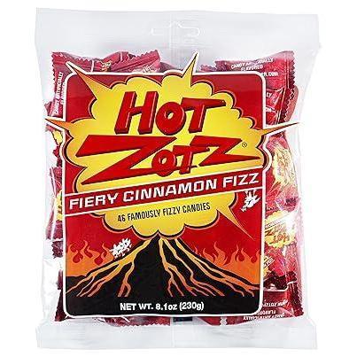 ZOTZ Fizzy Sour Candy 7 Flavor Assortment - Portable Wrapped Hard Candy for Outdoor Events, Festivals, Concession Stands and Park Outings